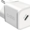 SBS Travel Charger GaN 1x Type-C PD 20W - Weiss -Haushaltsgerätegeschäft 1414354 20230704 14153