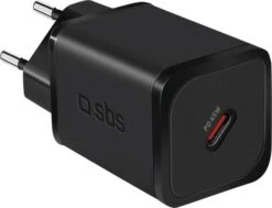 SBS Wall Charger 1x Type-C 45W - Schwarz