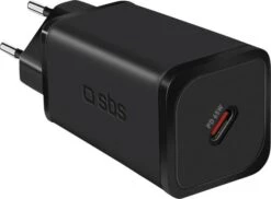 SBS Wall Charger 1x Type-C 65W - Schwarz