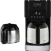 Caso Coffee Taste&Style Duo Thermo - Edelstahl-Schwarz