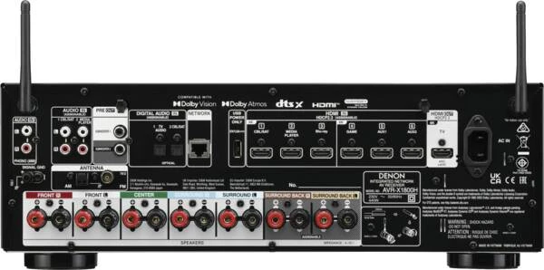 AVR-X1800H - Schwarz 4 AVR-X1800H - Schwarz – Bild 2